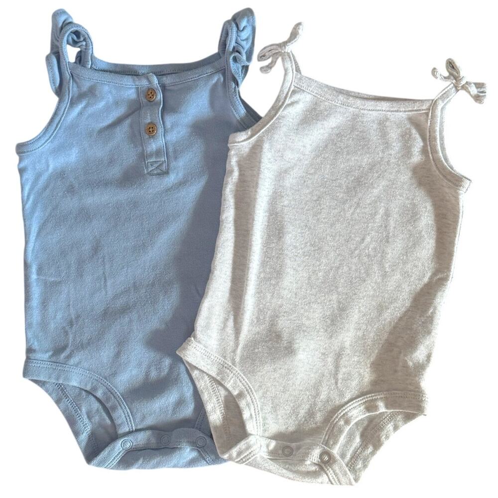 Carter's (Bundle of 2) Sleeveless Onesies Bodysuits - Size 9 Months